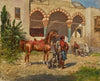 A turkish courtyard