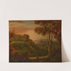 A vale near Matlock, Derbyshire by Alexander Cozens