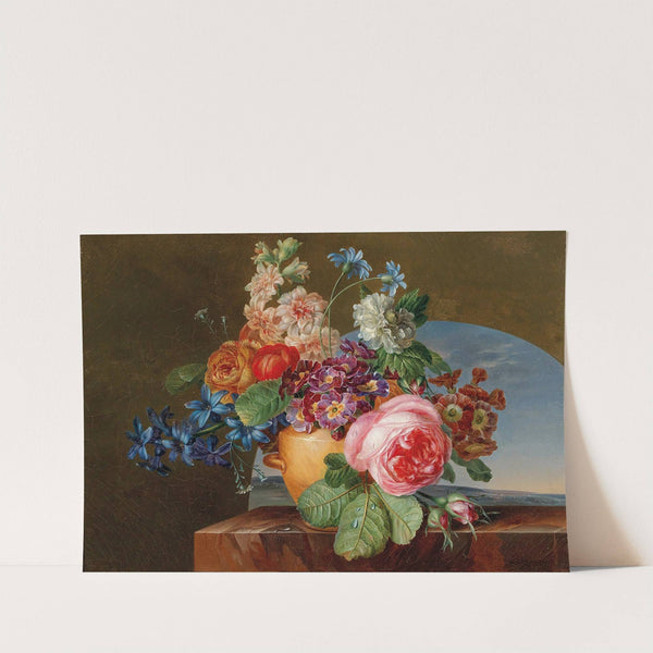 A vase of flowers by Gerard van Spaendonck