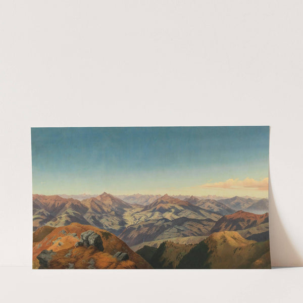 A Vast Panorama of the Koralpe by Markus Pernhart