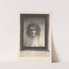A Veil, a Printed Image by Odilon Redon