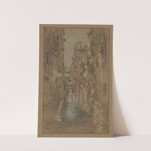 A Venetian canal by James Abbott McNeill Whistler