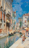 A Venetian canal