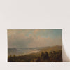 A View From Mr. Henry Villard Villa at Dobbs Ferry, Hudson by Hermann Fuechsel
