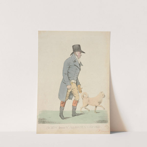 A view from St. Aldates Oxford. (1808) by Robert Dighton