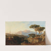 A View of Capri from Massa (1865) by Karl Lindemann-Frommel