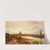 A view of Dordrecht with Grote Kerk by James Webb