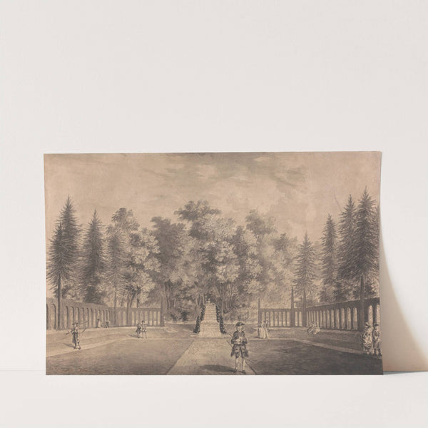 A View of Esq. Turner&#039;s Garden at Valence in Kent by John Donowell