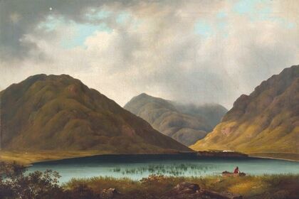 A View Of Fin Lough And Delphi Lodge