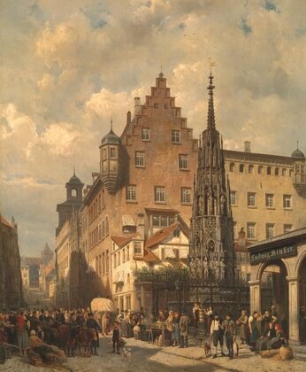 A View Of Haarlem (1890)