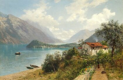 A View of Lake Como — size preview