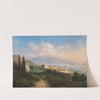 A View of Lake Como and Menaggio, with Punta di Bellagio on the Right (1847) by Carlo Bossoli