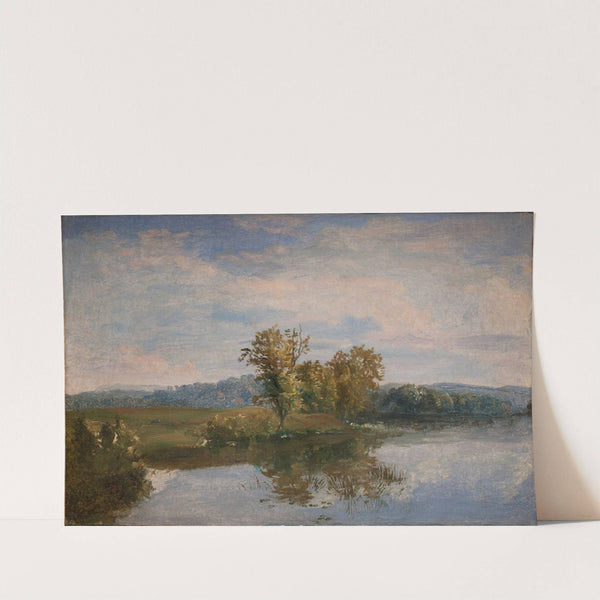 A View of Lake Vejl near Silkeborg, Jutland by Dankvart Dreyer