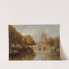 A View Of Leeuwarden With The Oldenhove by Johannes Christiaan Karel Klinkenberg