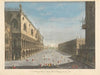 A View of Little St. Mark’s Place at Venice to the Sea