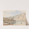 A view of Monte Pellegrino seen from Palermo by Jakob Alt