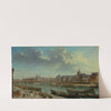 A View of Paris with the Ile de la Cité (1763) by Nicolas Jean-Baptiste Raguenet