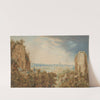 A View of Rome from the Palatine (1813–17) by Carl Ludwig Frommel