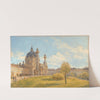 A view of Saint Charles’s church with strollers (1888) by Franz Alt