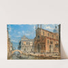 A view of San Zanipolo with the Colleoni equestrian by Giovanni Grubacs