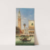 A view of St Mark’s Column and the Campanile by Marco Grubacs