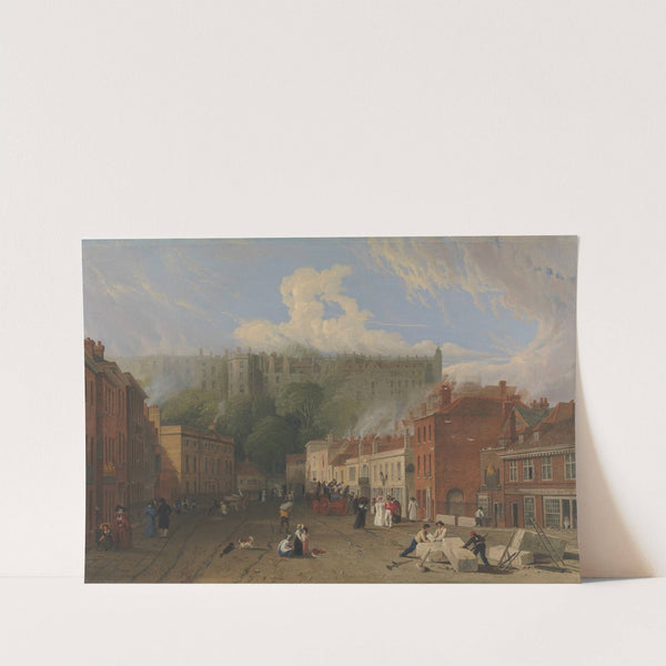 A View of Thames Street, Windsor by George Vincent