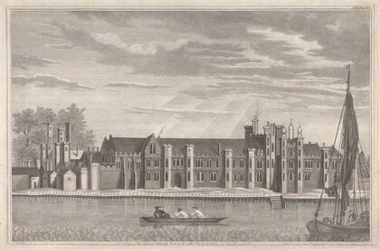 A View of the Ancient Royal Palace called Placentia in East Greenwich