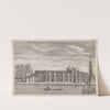 A View of the Ancient Royal Palace called Placentia in East Greenwich by James Basire the younger
