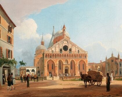 A view of the Basilica of Saint Anthony in Padua