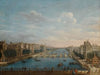 A View Of The Binnen Amstel Looking North
