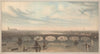 A View of the Bridge now Building over the Thames at Vauxhall (1810)