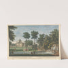 A View of the Cascade, of part of the Serpentine River, &amp; of the West Front of the House of the Earl of Burlington, at Chiswick by John Donowell