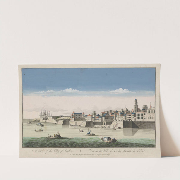 A View of the City of Cadiz from the side of the Bridge (1750)