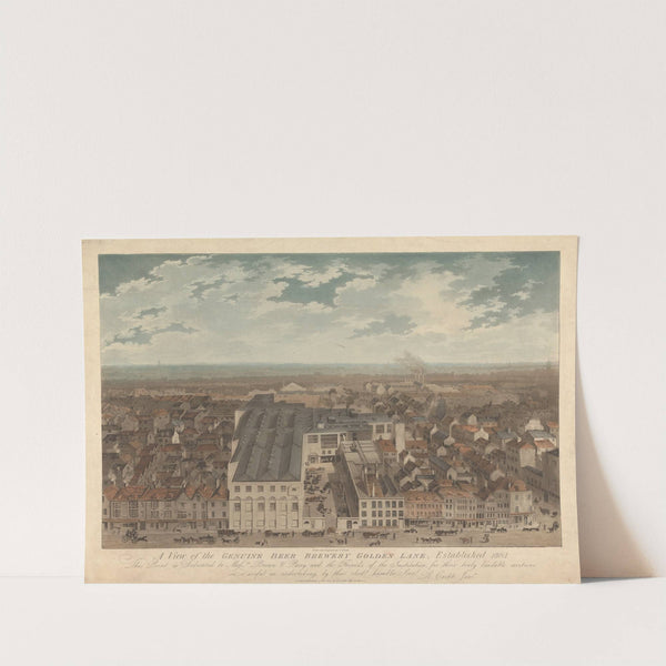 A View of the Genuine Beer Brewery, Golden Lane by J. S. Barth