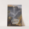 A View Of The Marmore Falls Near Terni by Claude-Louis Châtelet