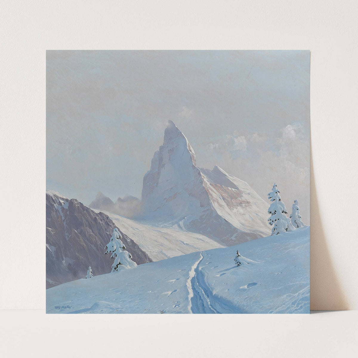 A View of the Matterhorn by Toni Haller