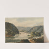 A View of the Potomac at Harpers Ferry by Pavel Petrovich Svinin
