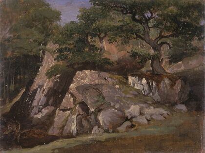 A View of the Valley of Rocks near Mittlach (Alsace) — size preview