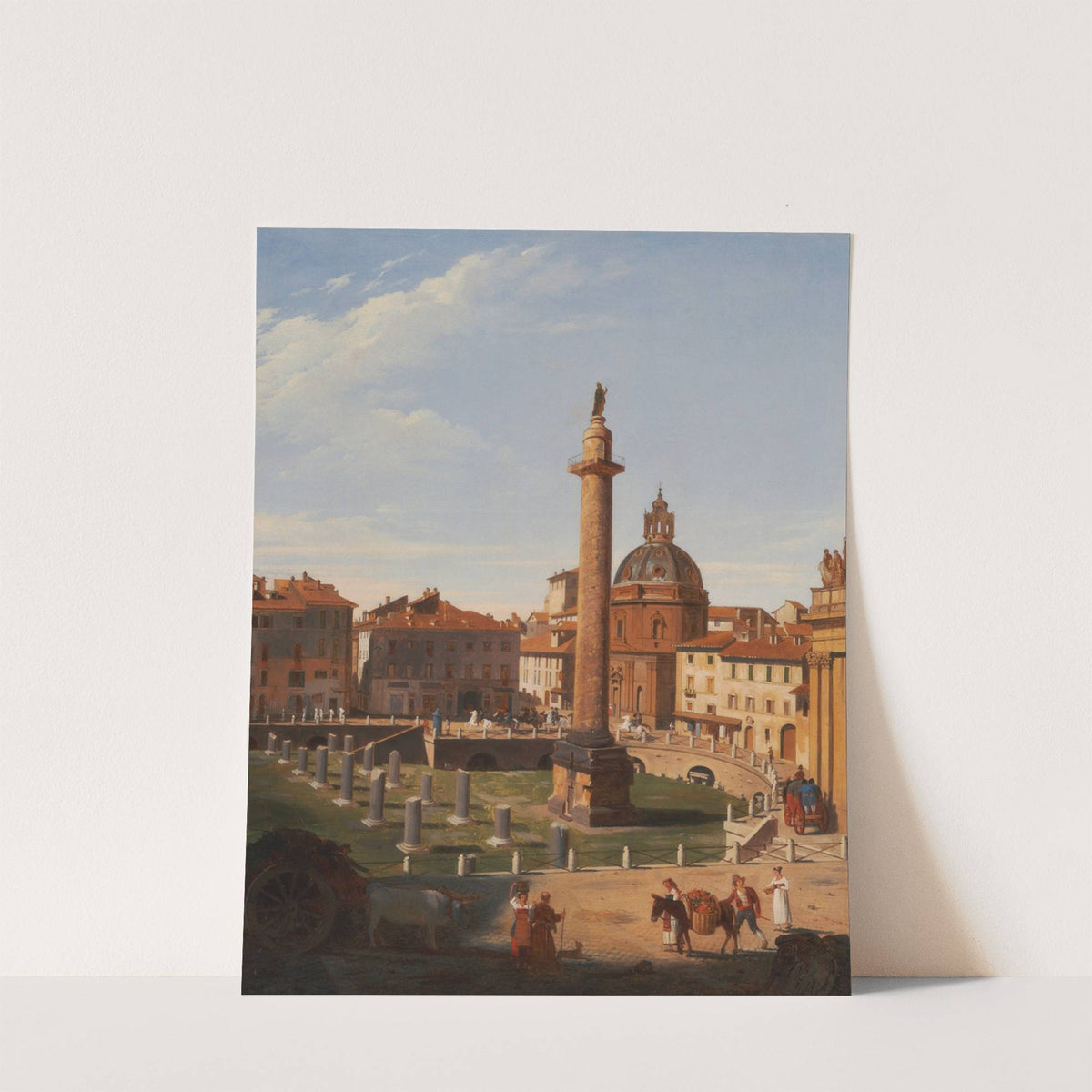 A View of Trajan's Forum, Rome by Charles Lock Eastlake
