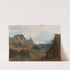 A View of Weißenkirchen from a Vineyard in the Wachau Region by Heinrich Tomec