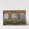 A View through Three Arches of the Third Storey of the Colosseum by Christoffer Wilhelm Eckersberg