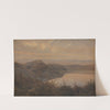 A View towards Castel Gandolfo, Italy (1868) by Janus la Cour