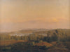 A View towards Himmelbjerget, Jutland. Evening (1838)