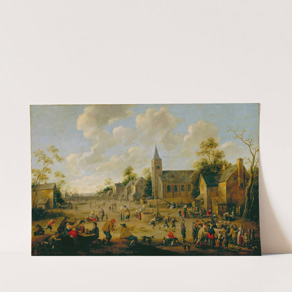 A Village Festival by Joost Cornelisz Droochsloot