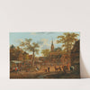 A village kermesse by Rutger Verburgh