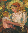 A Village Mother with a Child
