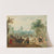 A village with numerous figures on a road by Sebastian Vrancx