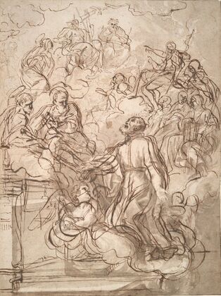 A Vision of St. Philip of Neri