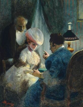 A visit to the fortune teller — size preview