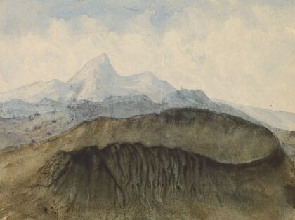 A Volcano in Auvergne — size preview